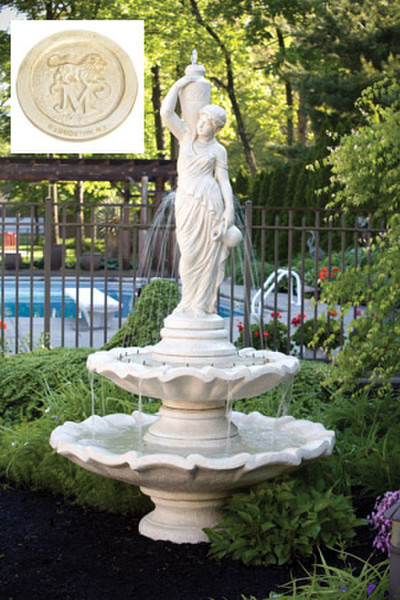 Massarelli Color Sample Antique White Garden Statuary